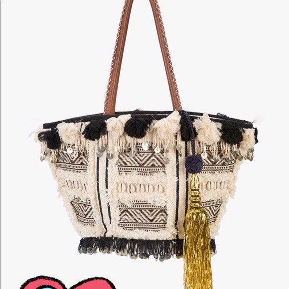 FIGUE signature large San Felipe Tuk Tuk bag NWT! - Picture 2 of 2